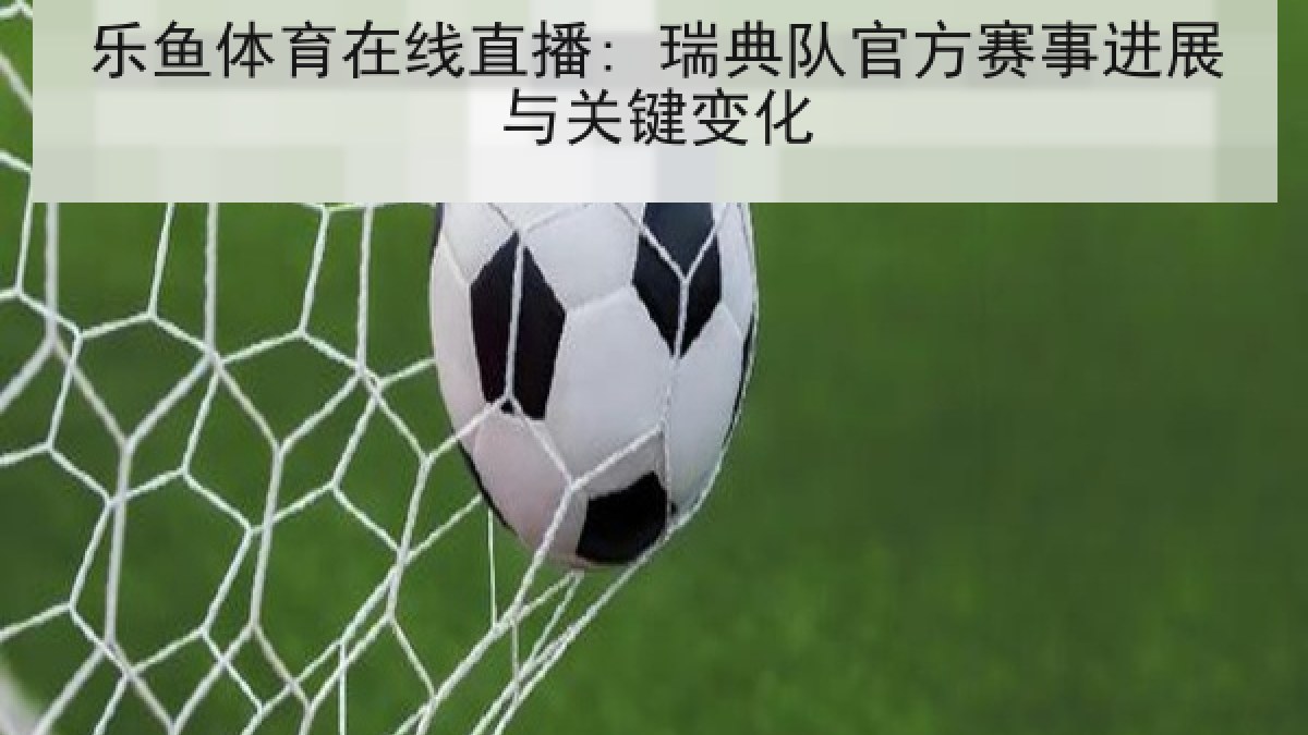 乐鱼体育在线直播: 瑞典队官方赛事进展与关键变化